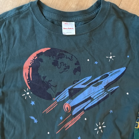 Lot of 2 Hanna Andersson tshirts. Long sleeve never worn! Very nice. - Picture 2 of 3